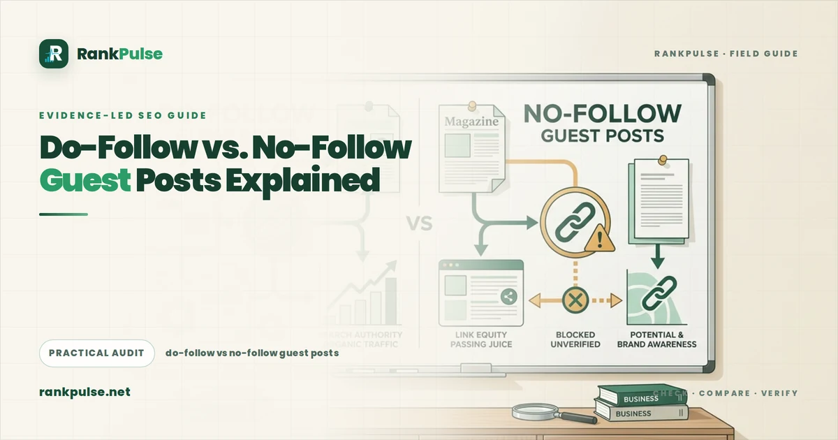 Do-Follow vs. No-Follow Guest Posts Explained