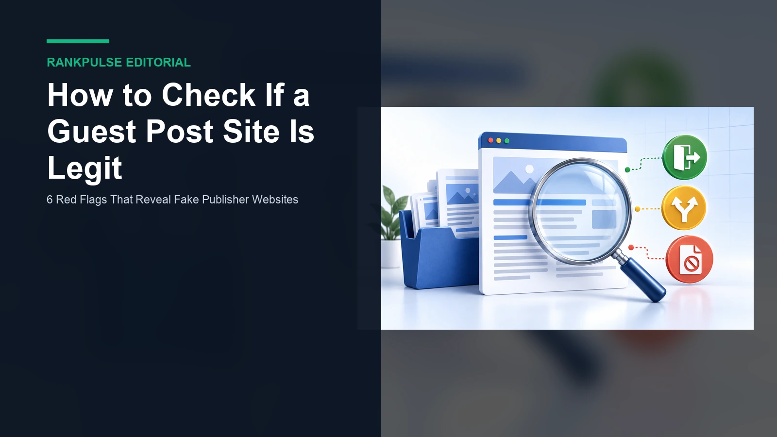 How to check if a guest post site is legit