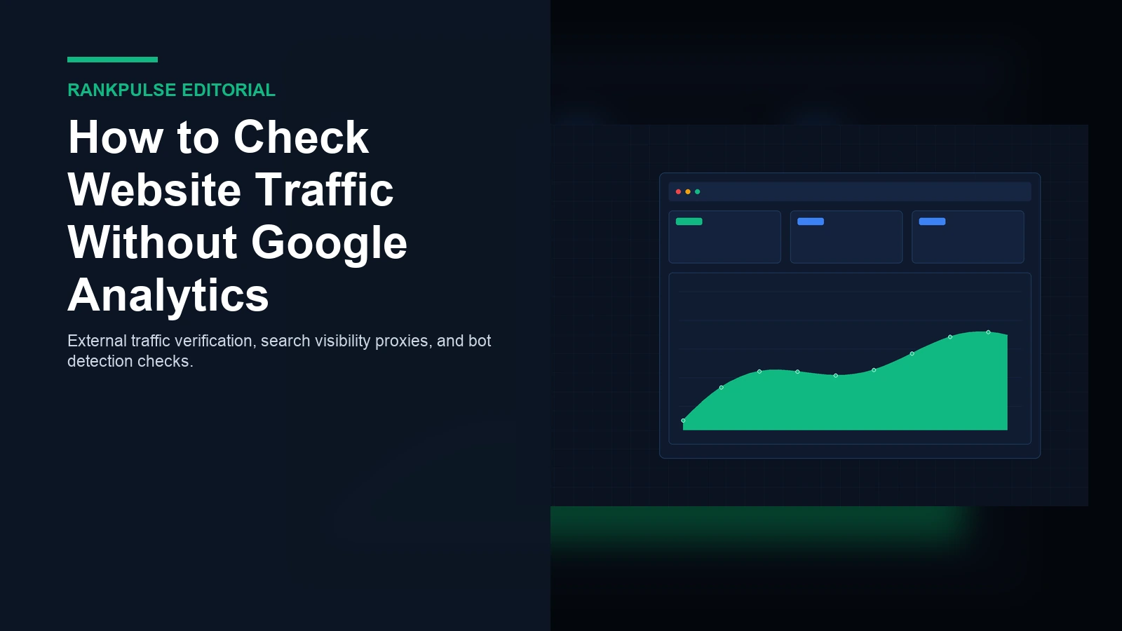 How to check website traffic without google analytics