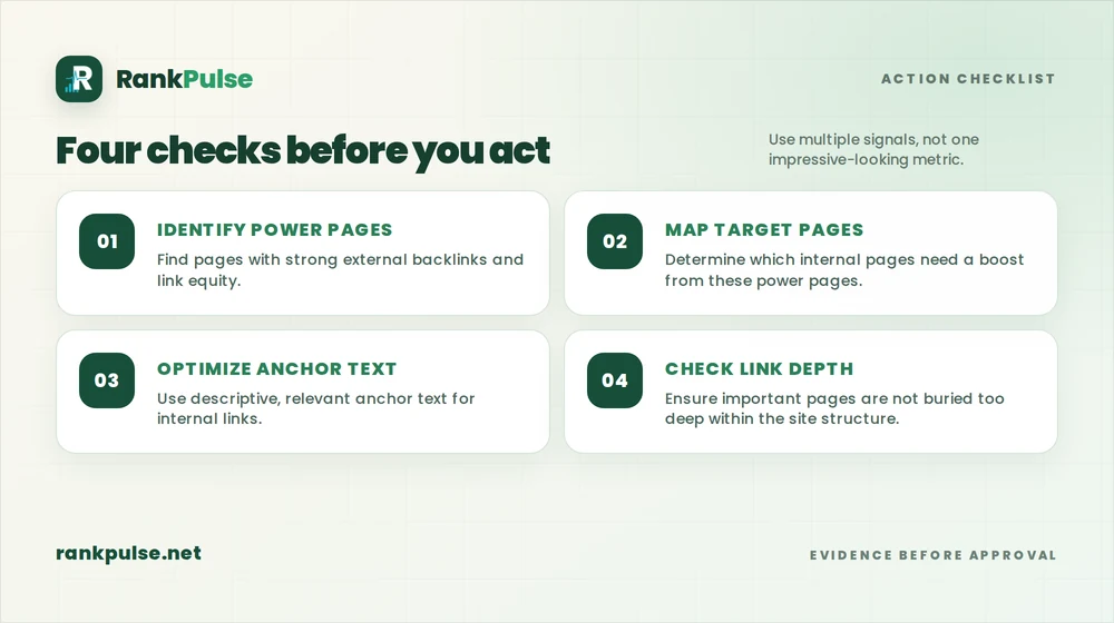Article verification checklist