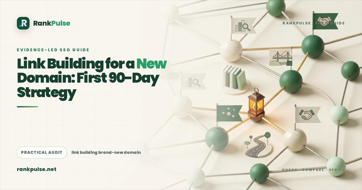 Link Building for a New Domain: First 90-Day Strategy